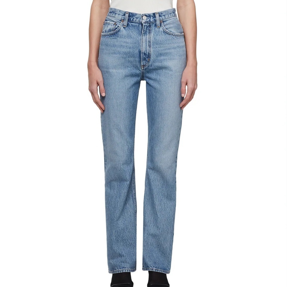 Agolde Vintage High Rise Boot Cut Jeans in Sway